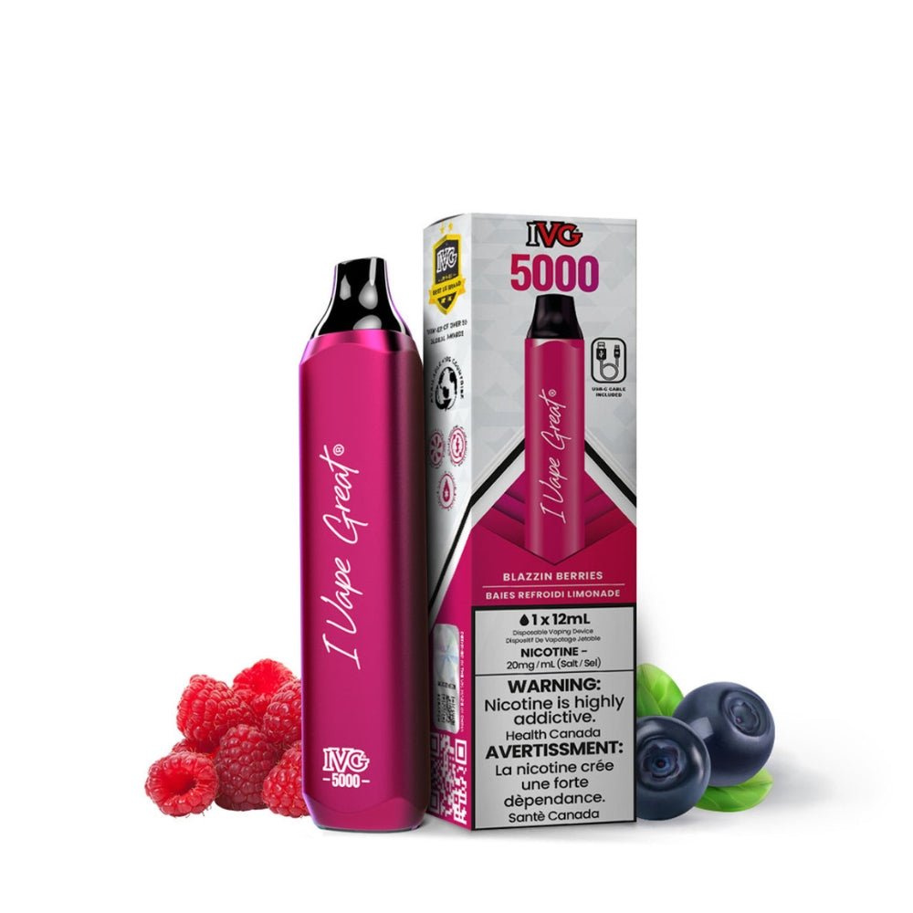 IVG 5000 - Blazin Berries - Vape Crush