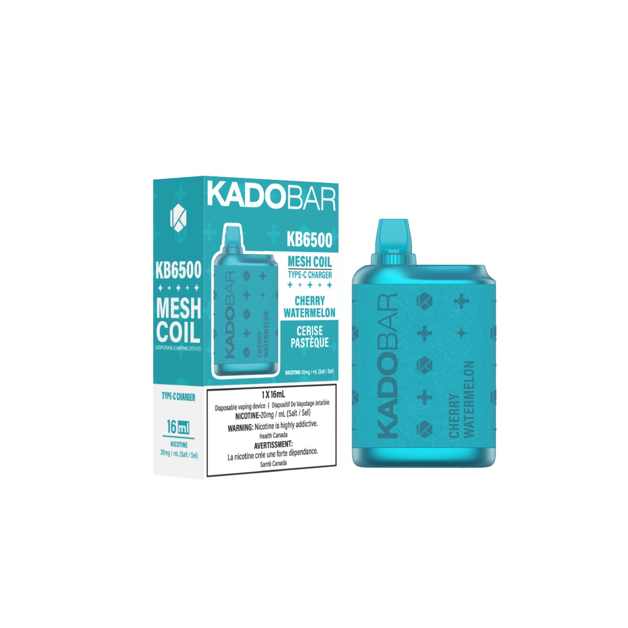 Kadobar 6500 - Cherry Watermelon - Vape Crush