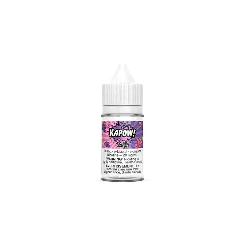 Kapow 30ml Salt Nic - Purply 20mg - Vape Crush