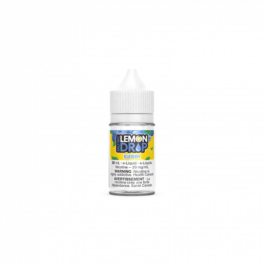Lemon Drop 30ml Salt Nic - Blueberry 12mg - Vape Crush