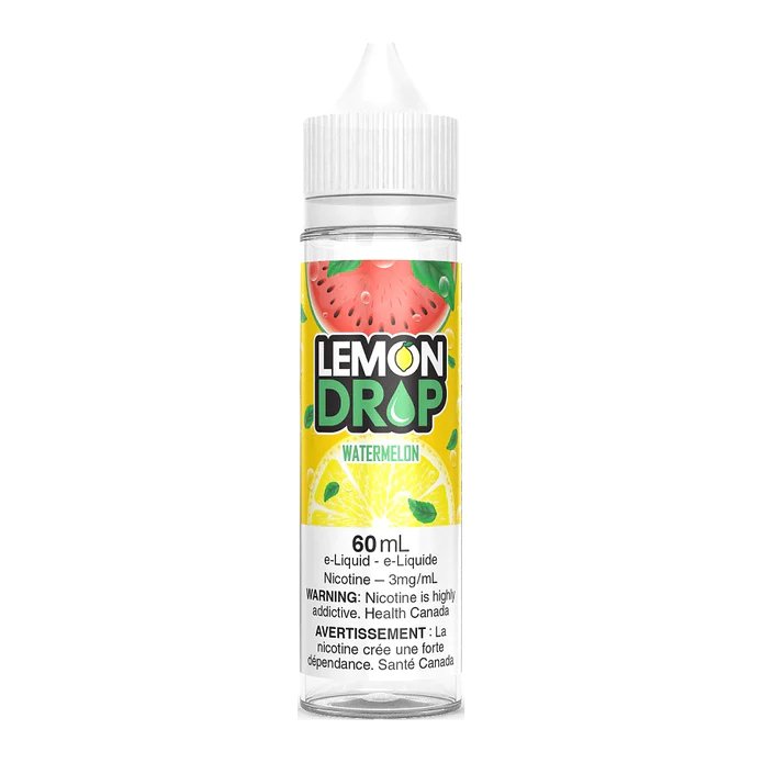 Lemon Drop 60ml Freebase - Watermelon 0mg - Vape Crush