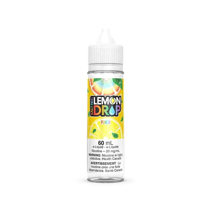Lemon Drop 60ml Salt Nic - Punch 12mg - Vape Crush