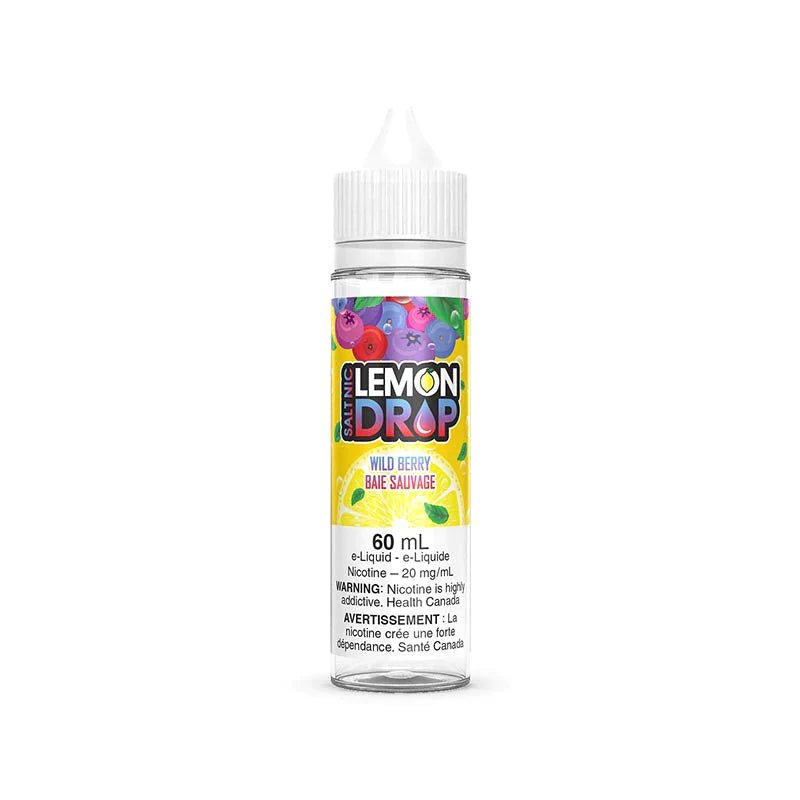 Lemon Drop 60ml Salt Nic - Wild Berry 12mg - Vape Crush