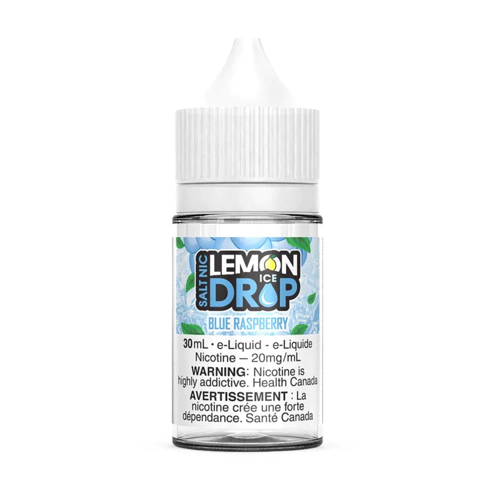 Lemon Drop Ice 30ml Salt Nic - Blue Raspberry 12mg - Vape Crush