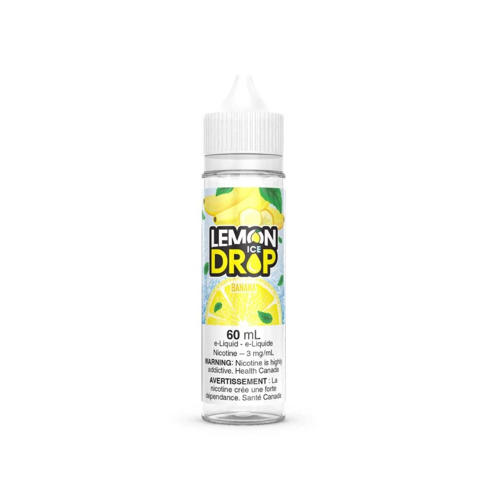 Lemon Drop Ice 60ml Freebase - Banana 0mg - Vape Crush