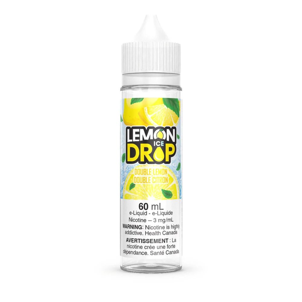 Lemon Drop Ice 60ml Freebase - Double Lemon 6mg - Vape Crush
