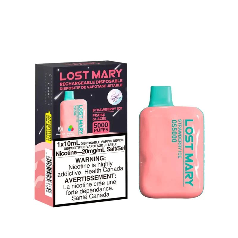 Lost Mary 5K - Strawberry Ice - Vape Crush