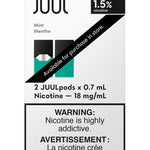 Mint - Juul Pods 0.015 - Vape Crush