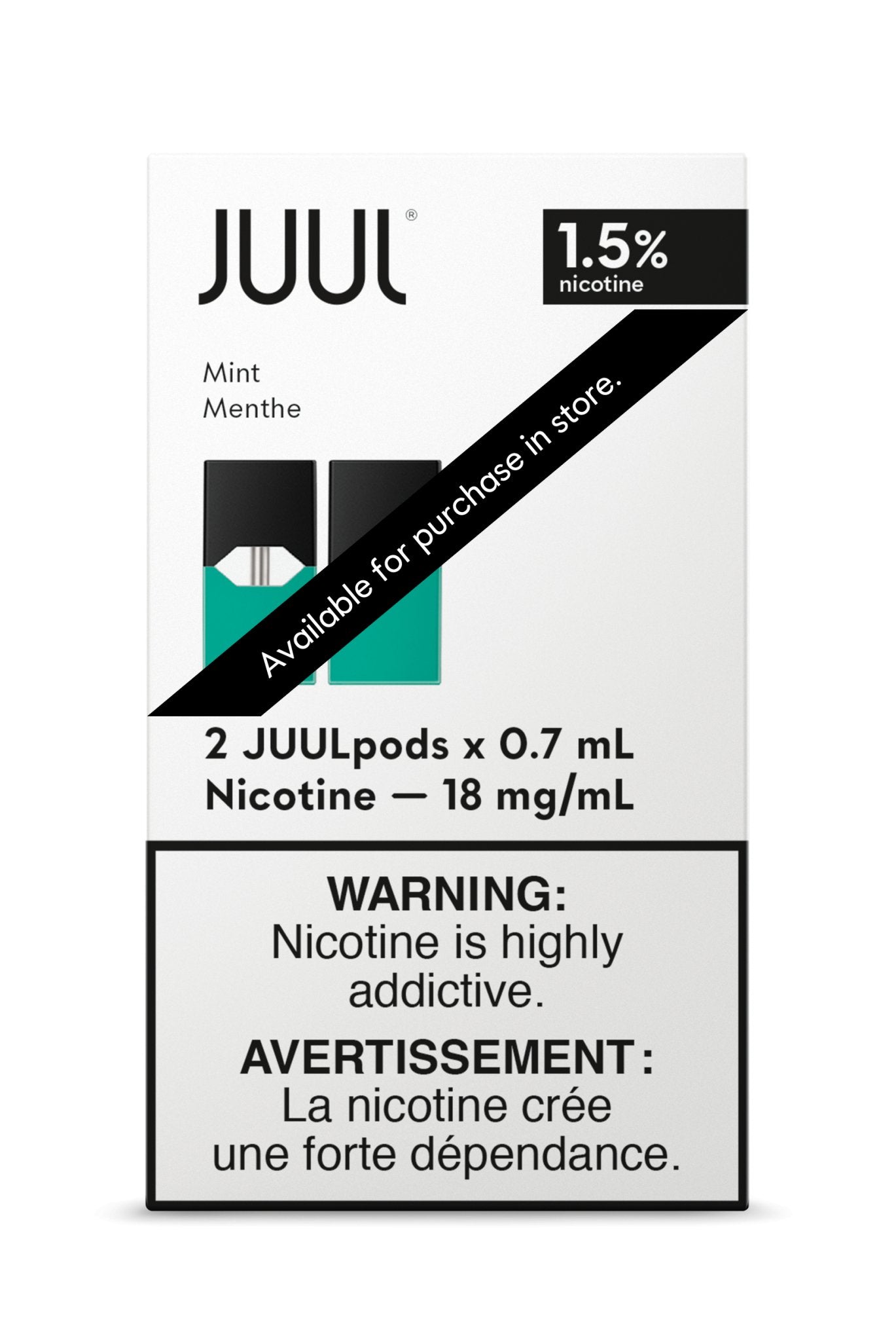 Mint - Juul Pods 0.015 - Vape Crush