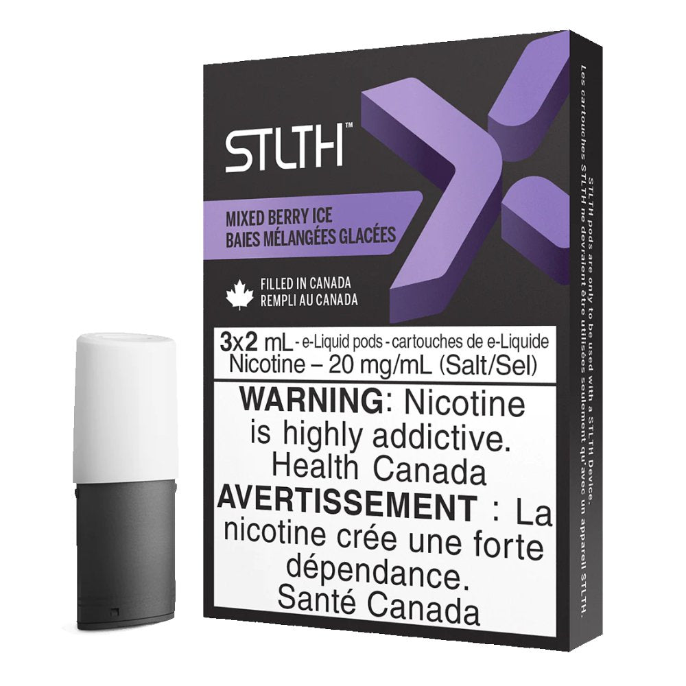 Mixed Berry - STLTH X Pods Excise 20mg Bold 50 - Vape Crush