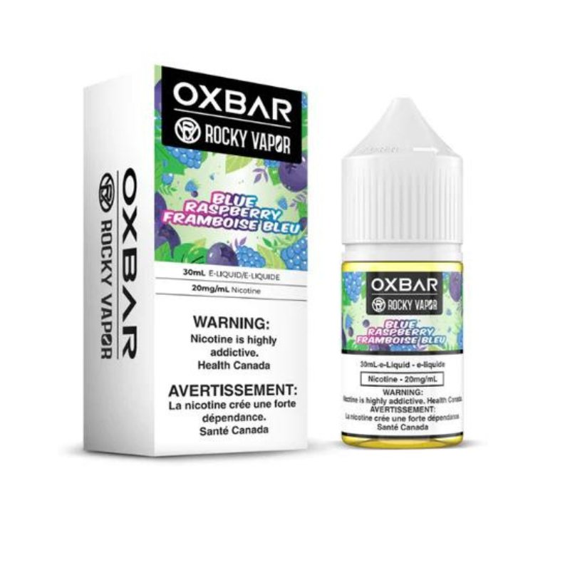 Oxbar 30ml Salt Nic - Blue Raspberry 20mg - Vape Crush