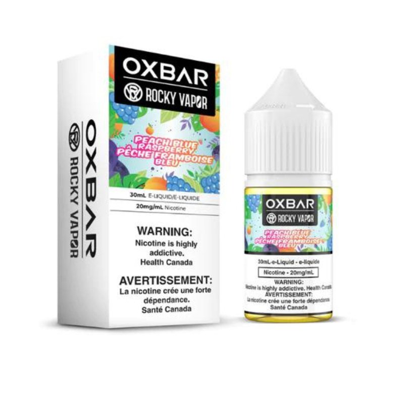 Oxbar 30ml Salt Nic - Peach Blue Raspberry 20mg - Vape Crush