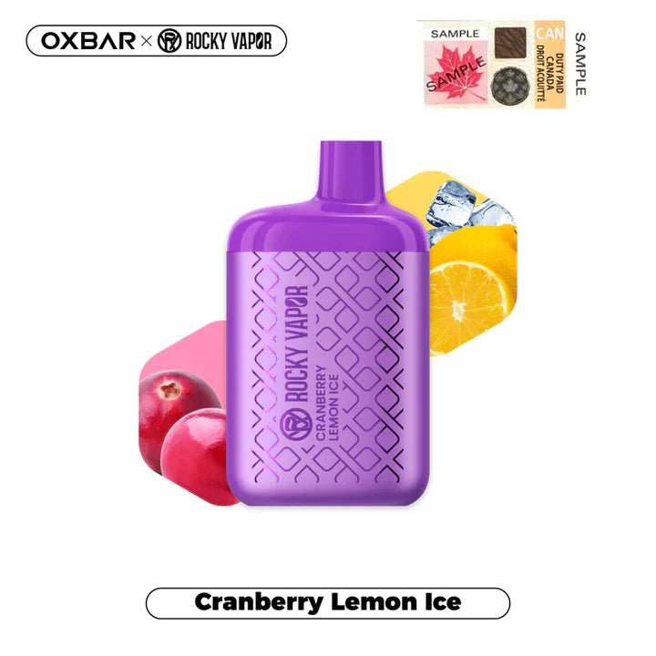 Oxbar 4500 - Cranberry Lemon Ice - Vape Crush