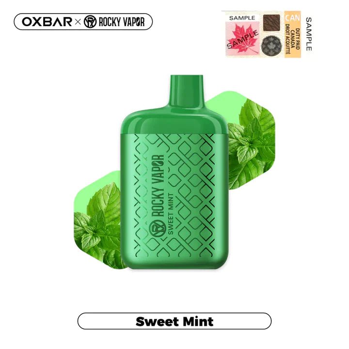 Oxbar 4500 - Sweet Mint - Vape Crush