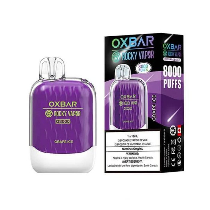 Oxbar G8000 - Grape Ice - Vape Crush