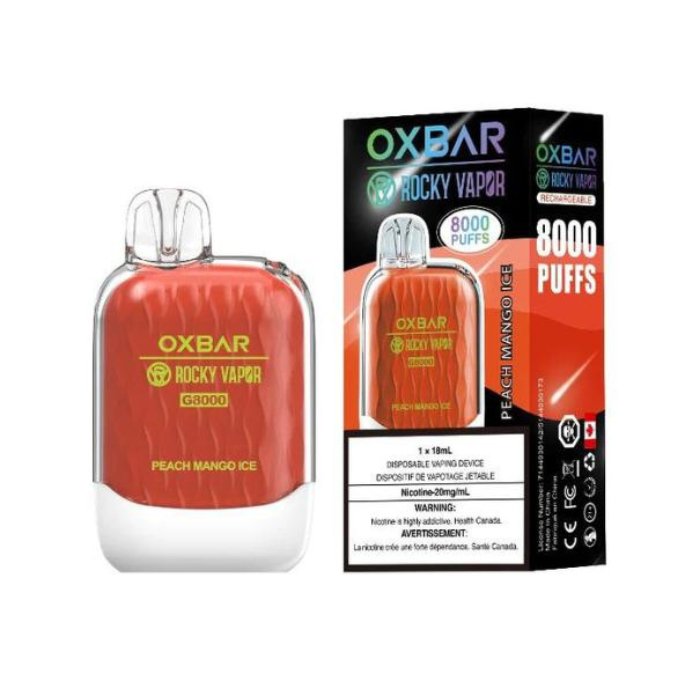 Oxbar G8000 - Peach Mango Ice - Vape Crush