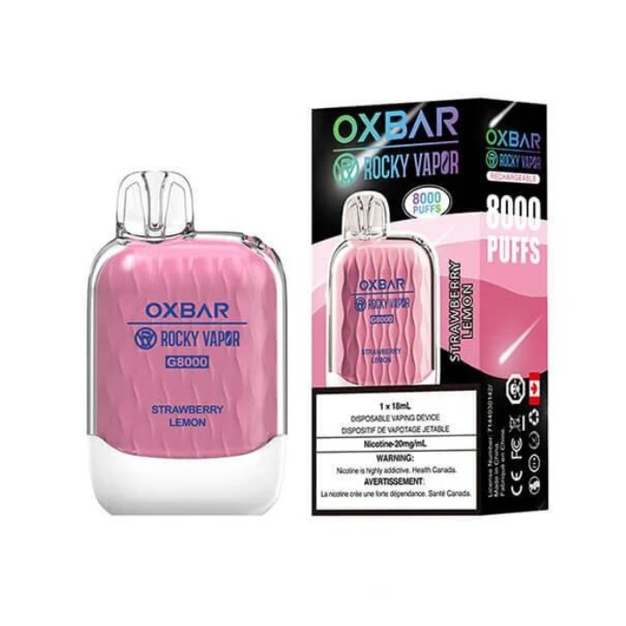 Oxbar G8000 - Strawberry Lemon - Vape Crush