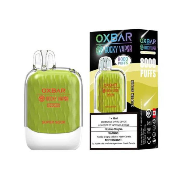 Oxbar G8000 - Super Sour - Vape Crush