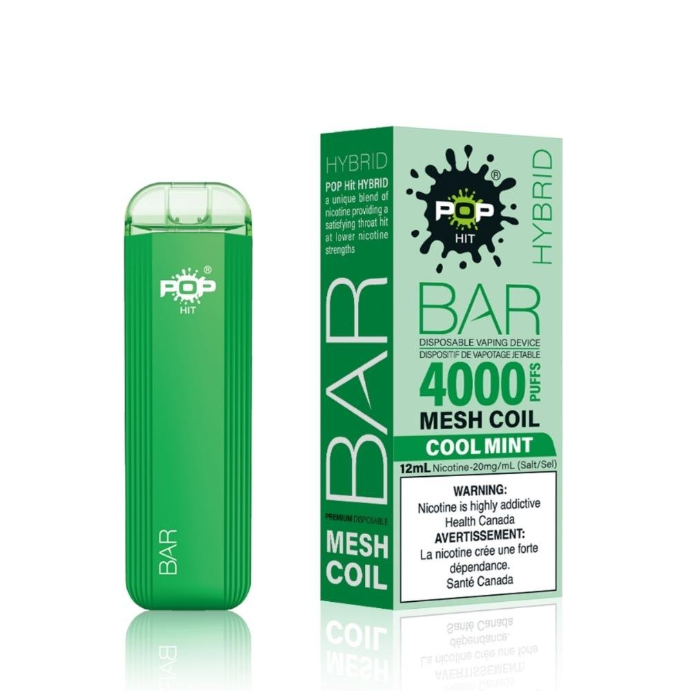 Pop Bar 4000 - Cool Mint - Vape Crush