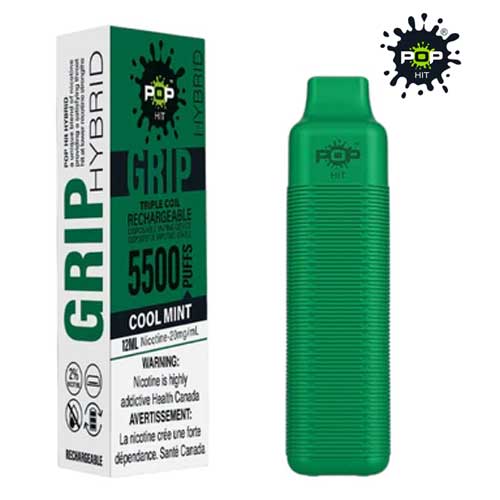 Pop Grip 5500 - Cool Mint - Vape Crush