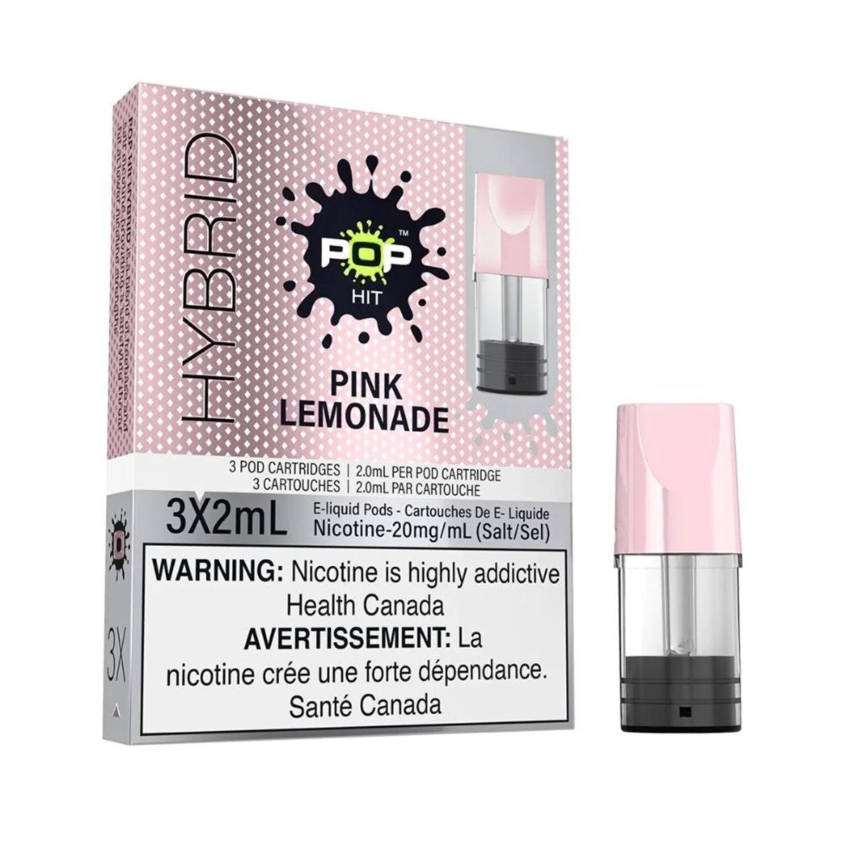 Pop Hybrid Pods - Pink Lemon - Vape Crush