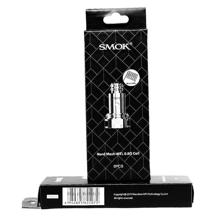 Smok 0.08Ω MTL Mesh Nord Coils - 5ct - Vape Crush