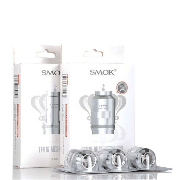 Smok 0.12Î© Dual Mesh TFV16 Replacement Coils - 3ct - Vape Crush