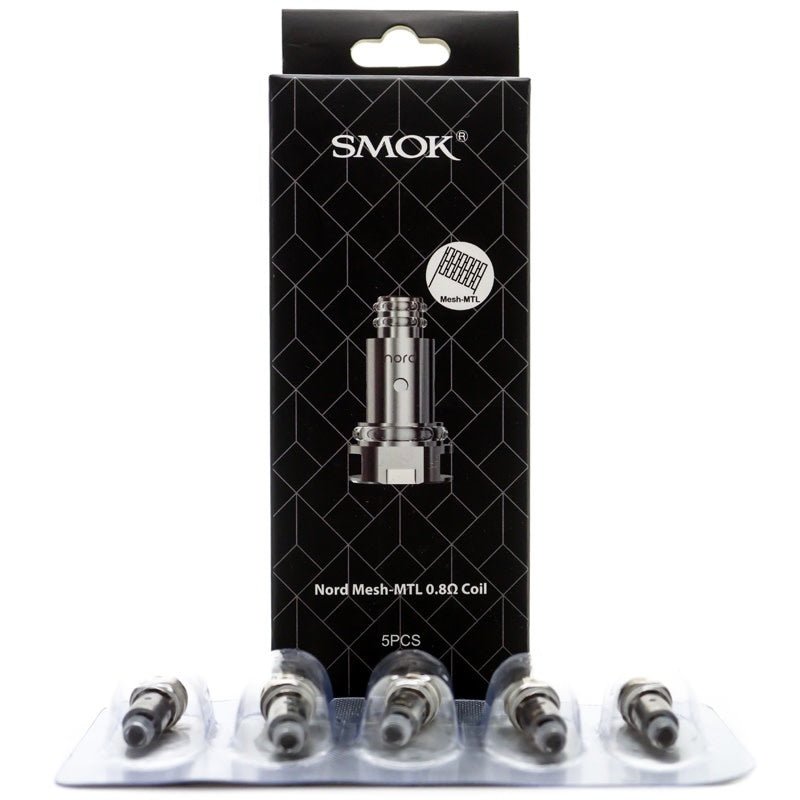 Smok 0.8Ω DC MTL Nord Coils - 5ct - Vape Crush