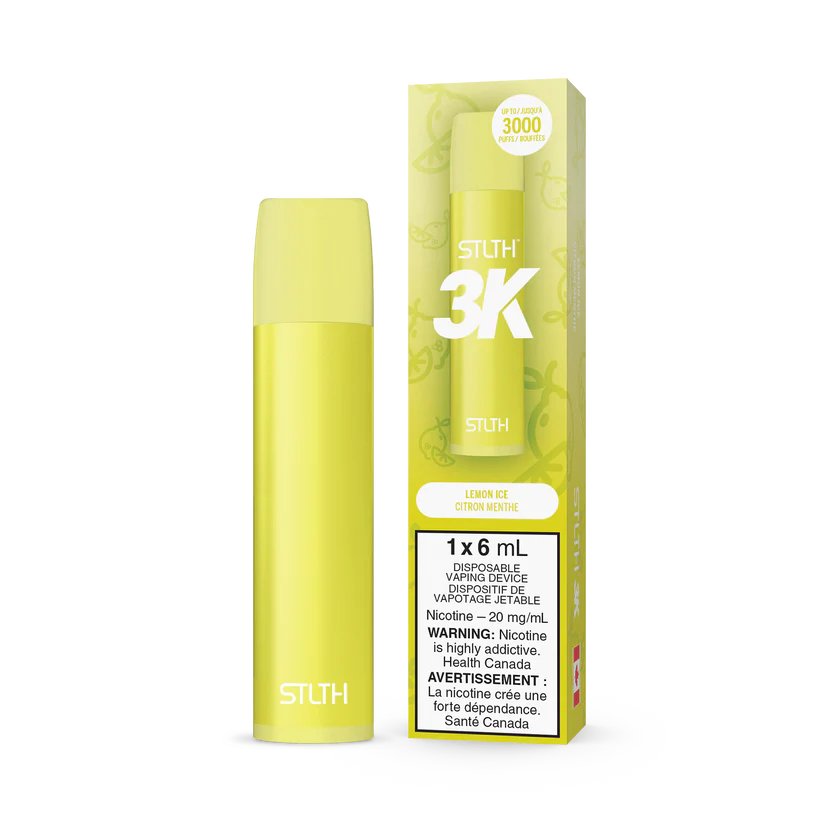 STLTH 3K Disposable - Lemon Ice - Vape Crush