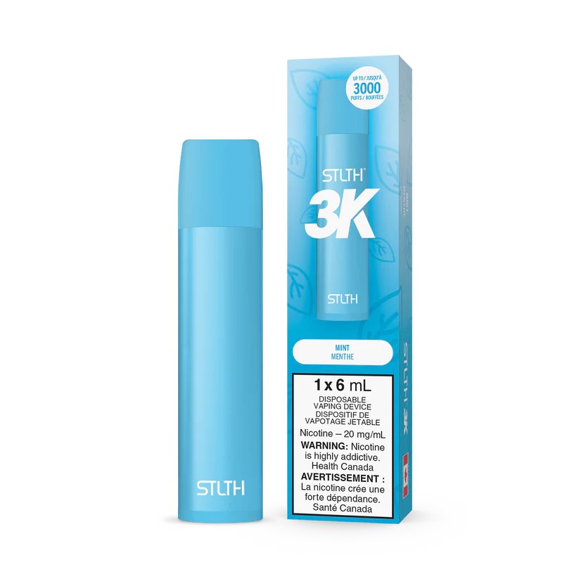 STLTH 3K Disposable - Mint - Vape Crush