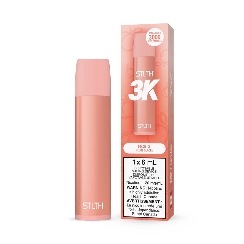 STLTH 3K Disposable - Peach Ice - Vape Crush