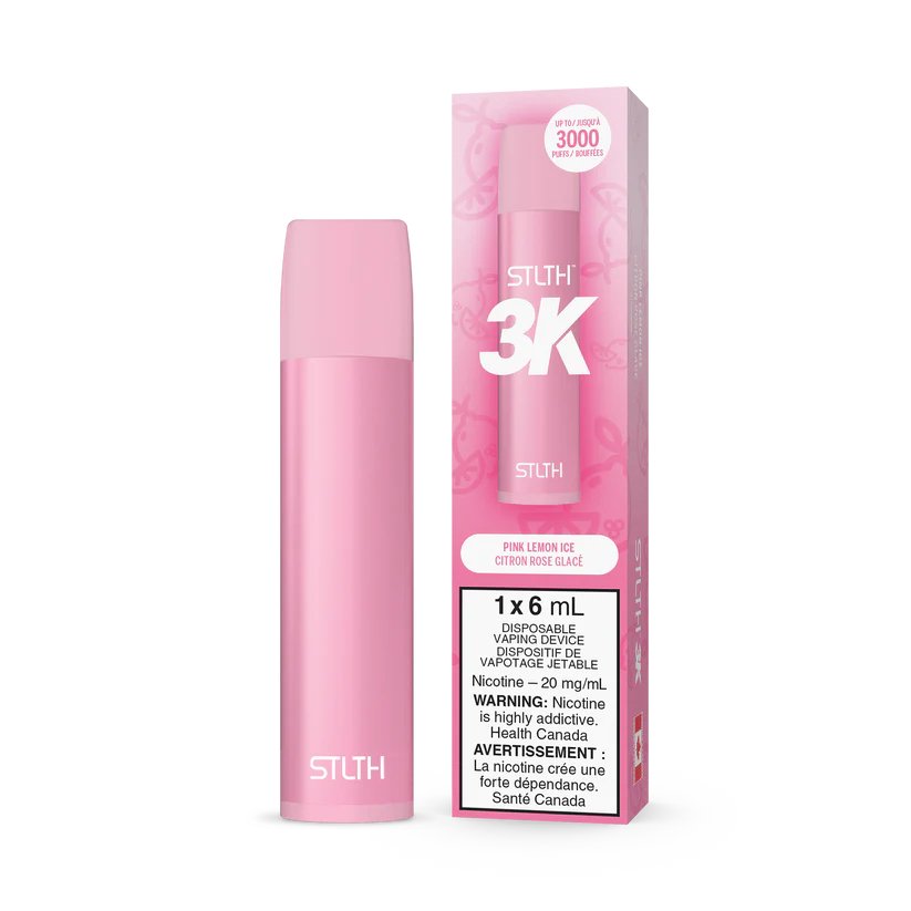 STLTH 3K Disposable - Pink Lemon Ice - Vape Crush