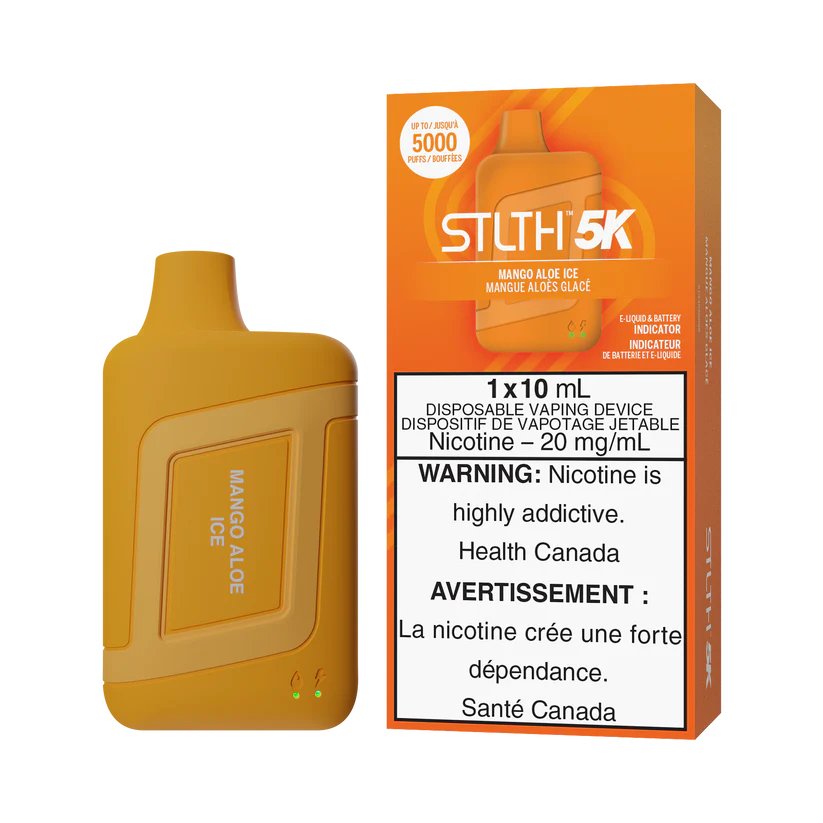 STLTH 5K - Mango Aloe Ice - Vape Crush