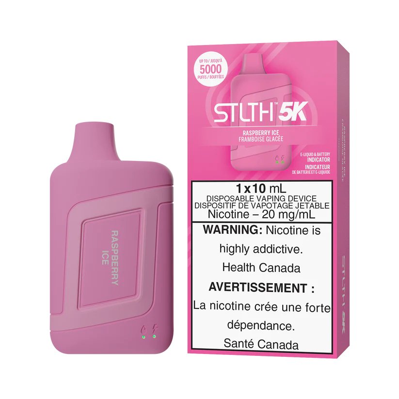 STLTH 5K - Raspberry Ice - Vape Crush