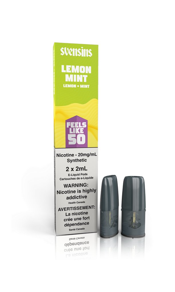 Svensins S Pods - Lemon Mint - Vape Crush