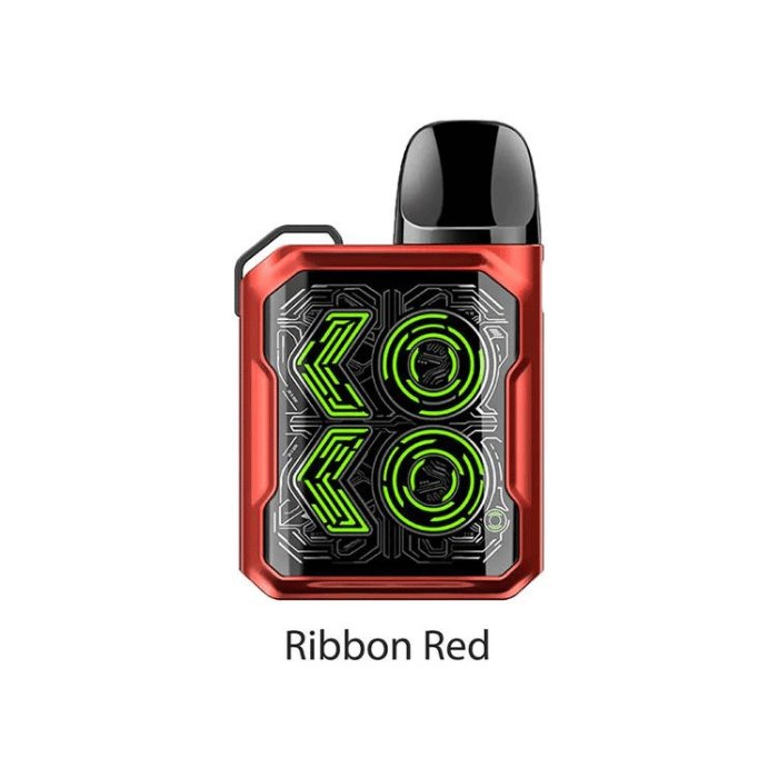 Uwell Caliburn GK2 Vision Pod Kit - Ribbon Red - Vape Crush