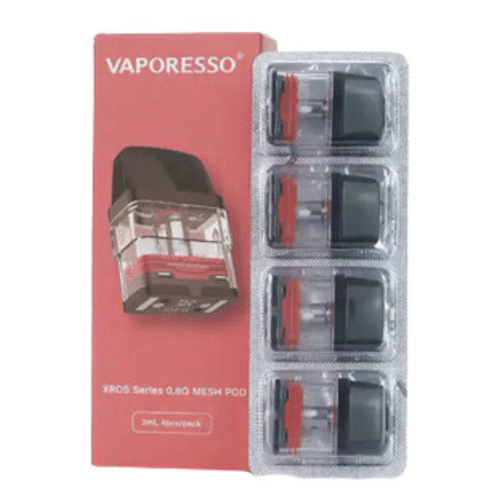 Vaporesso 0.8Î© XROS Series Replacement Pod - 4ct [CRC] - Vape Crush