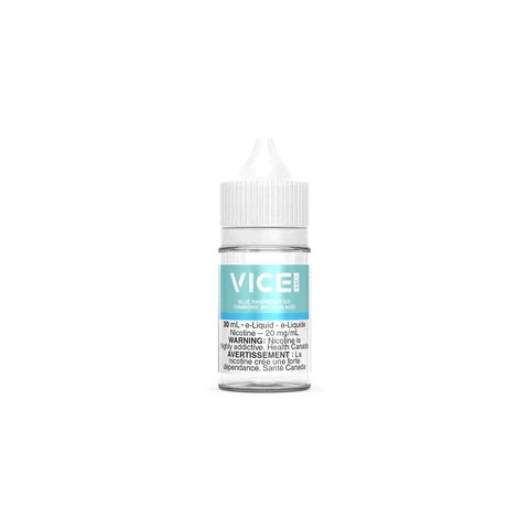 Vice 30ml Salt Nic - Blue Raspberry Ice 20mg - Vape Crush