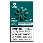Vuse Pods - Fresh Spearmint 18mg - Vape Crush