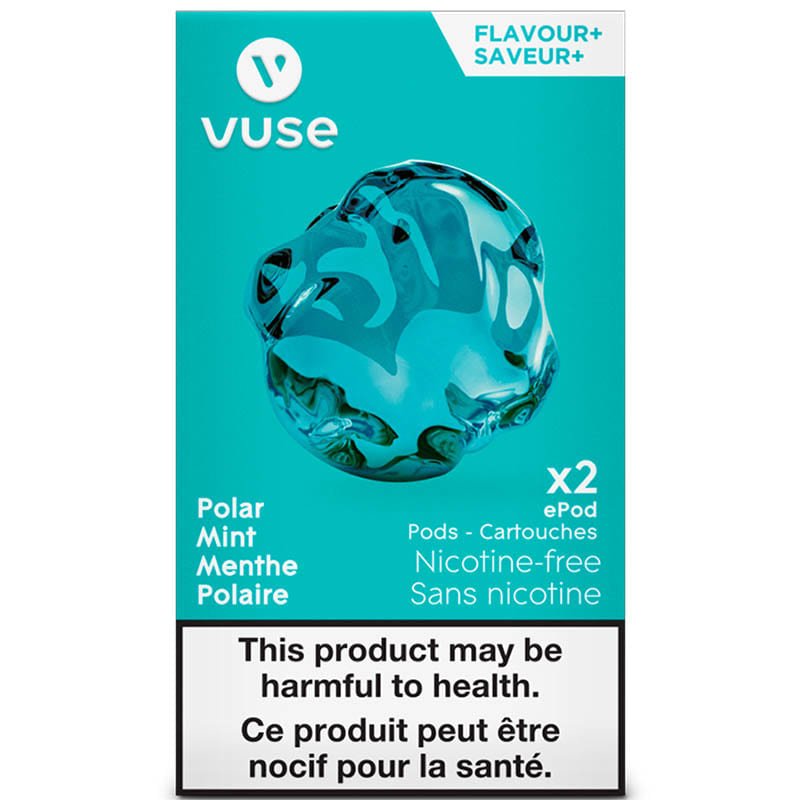 Vuse Pods - Polar Mint 0mg - Vape Crush