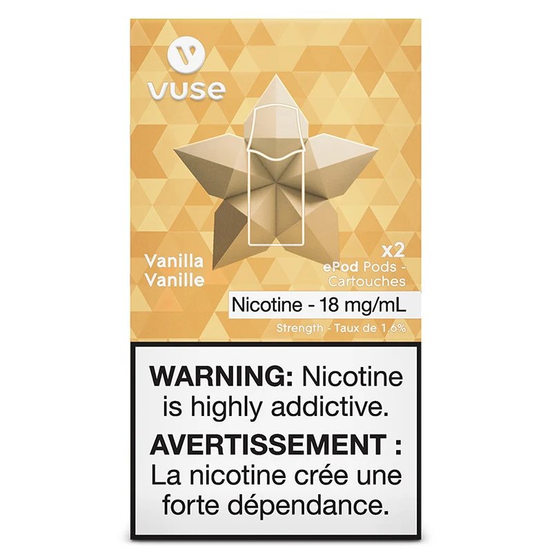 Vuse Pods - Vanilla 18mg - Vape Crush