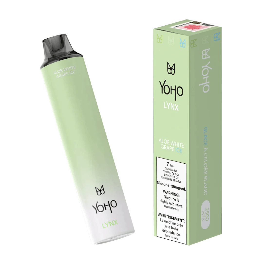 Yoho Lynx 2500 - Aloe White Grape - Vape Crush