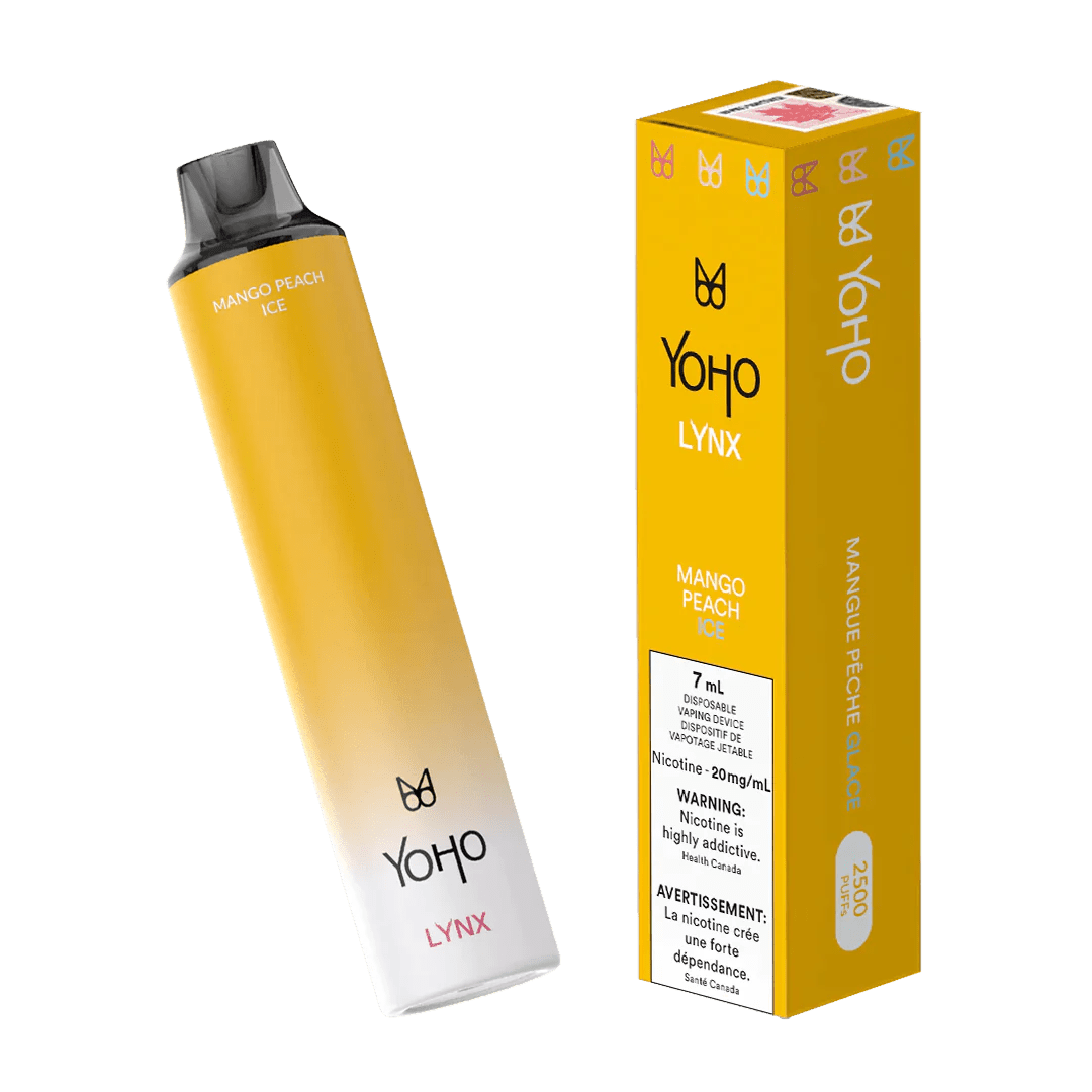 Yoho Lynx 2500 - Mango Peach Ice - Vape Crush